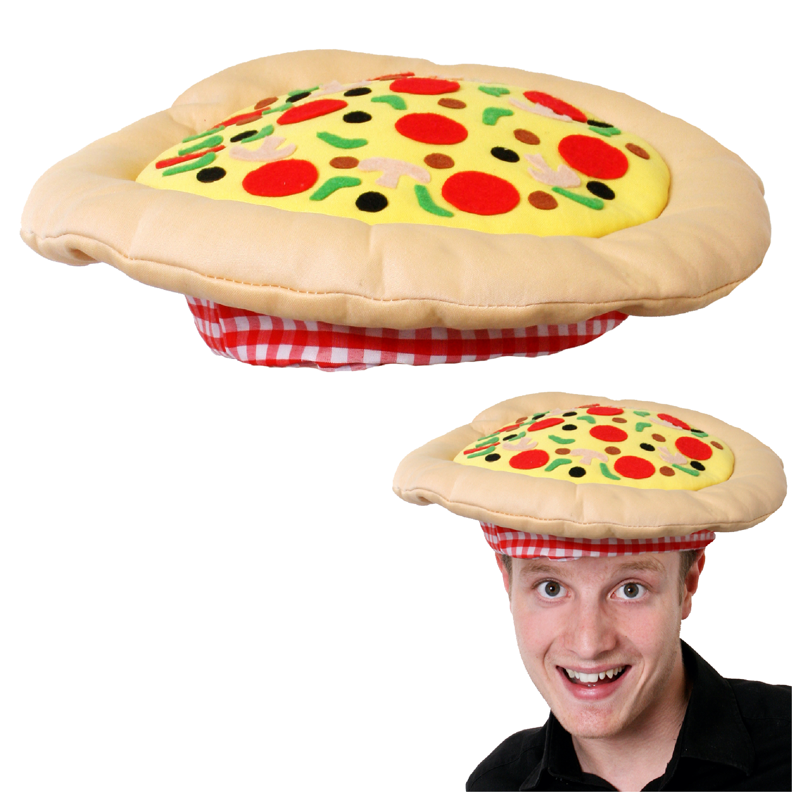 Novelty Pizza Hat