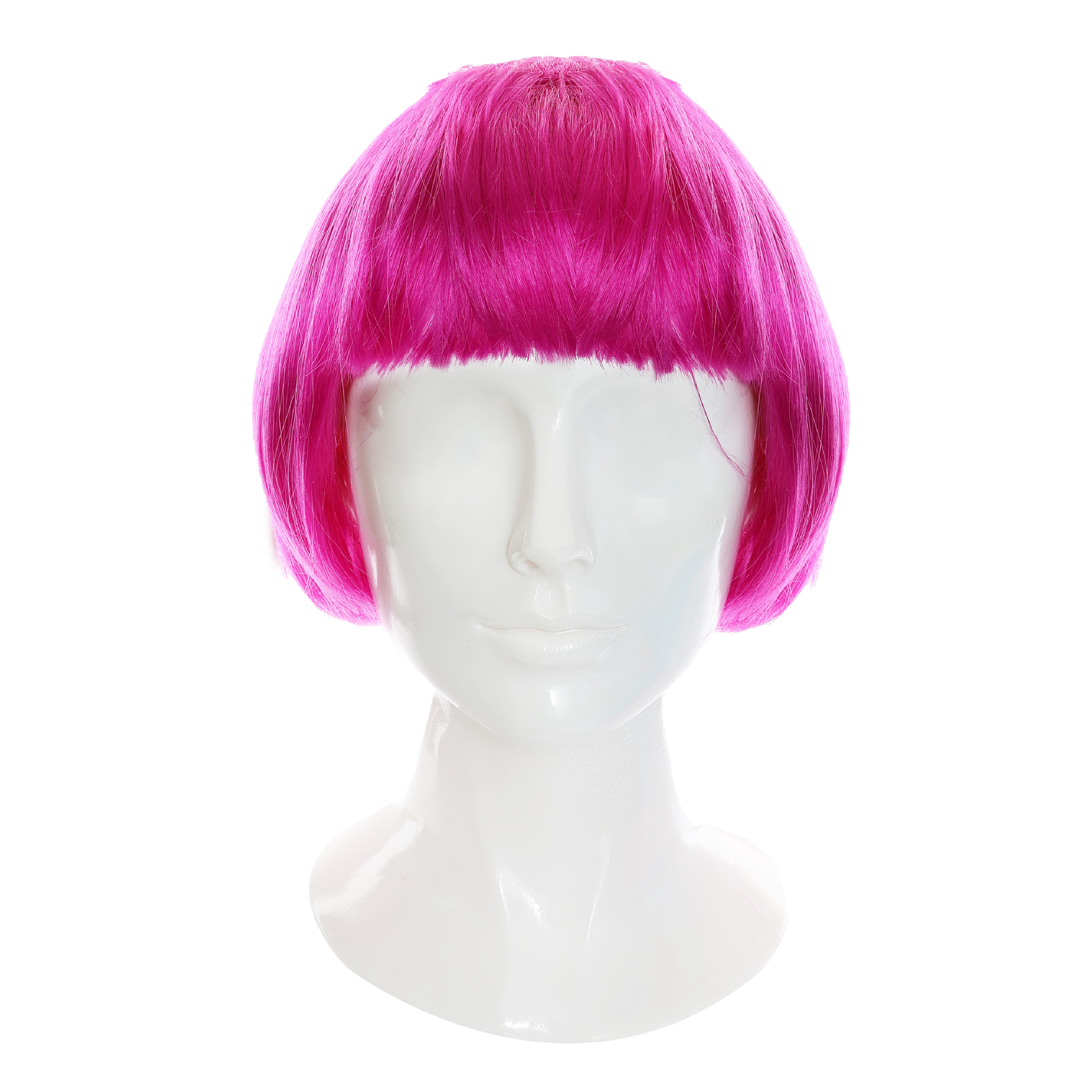 Purple Short Babe Bob  Wig