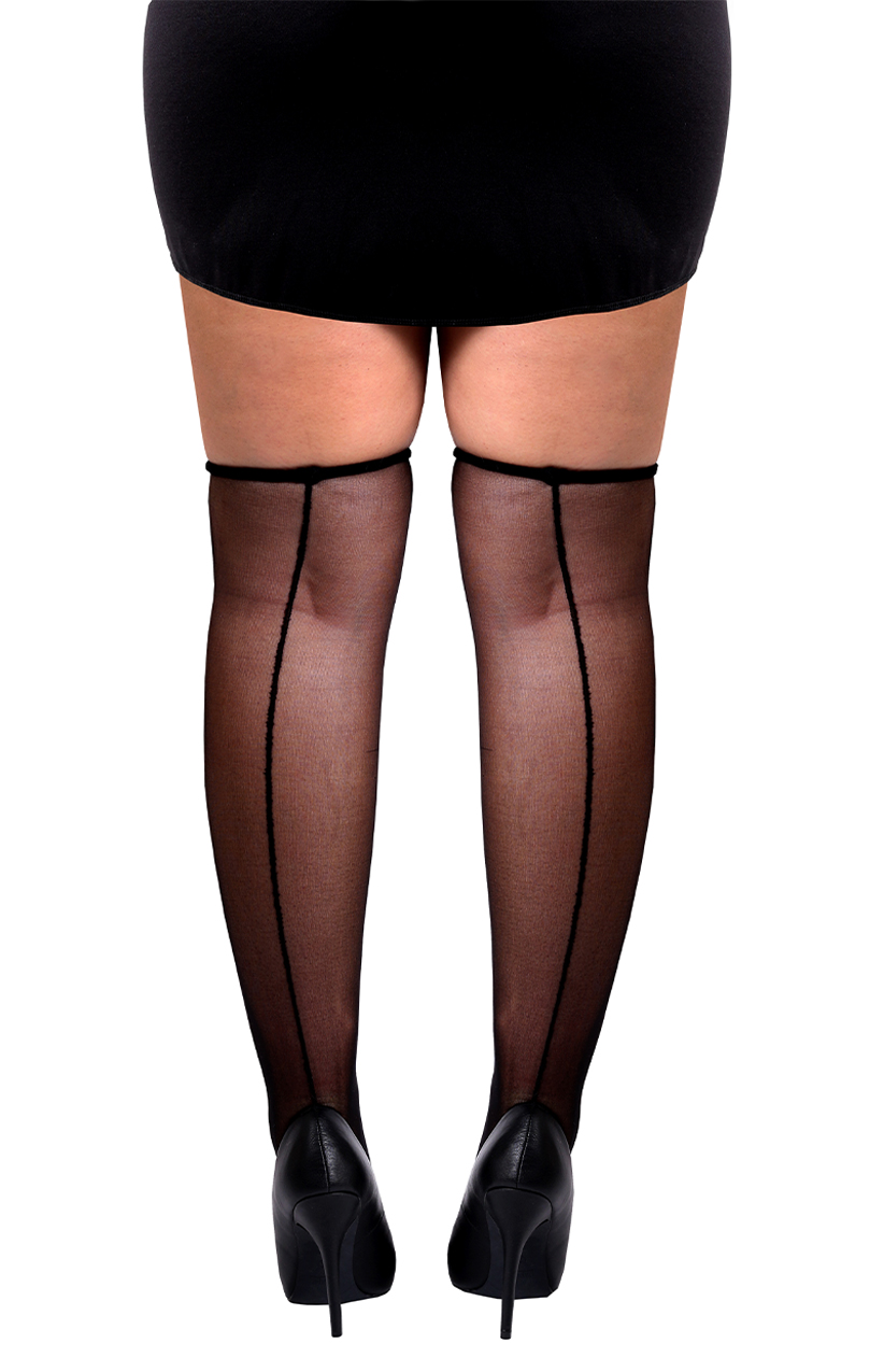 BLACK STOCKINGS BACK