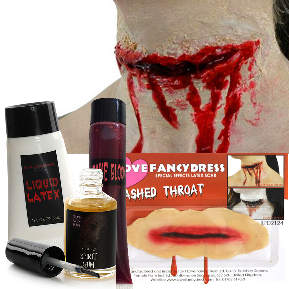 Slash Throat Scar Set