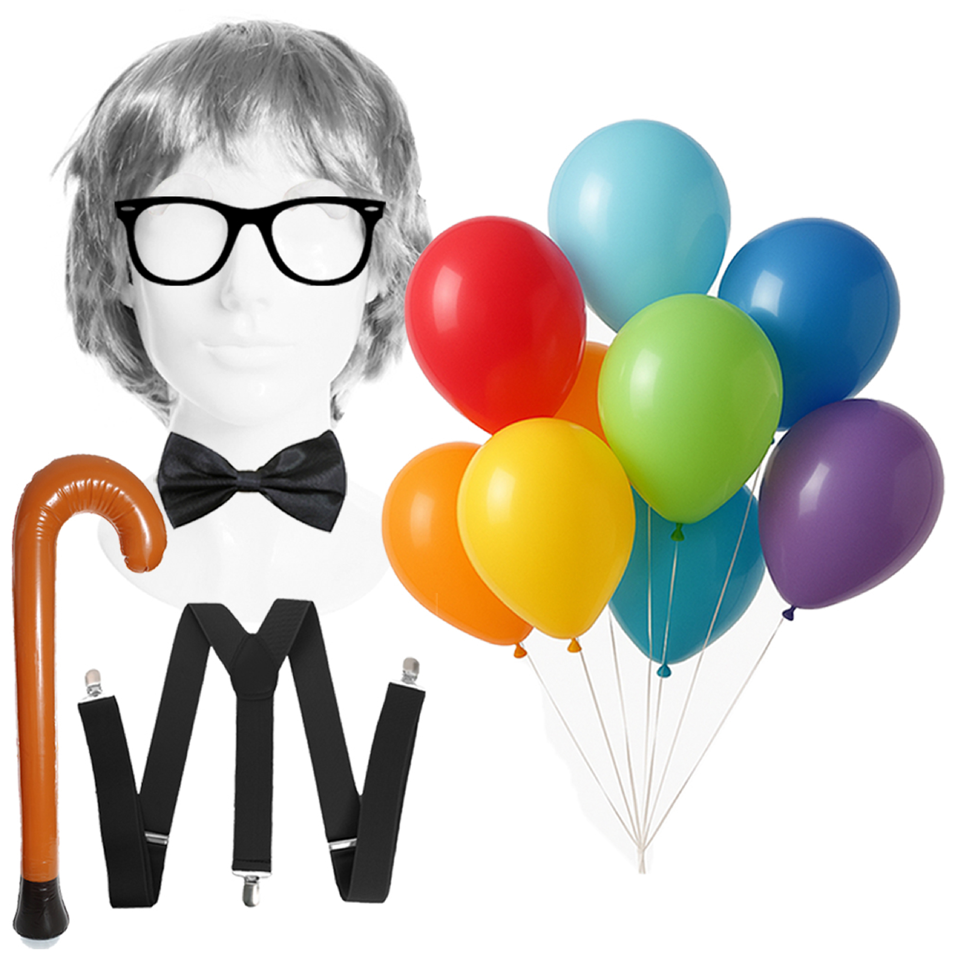 Grumpy Adventurous Balloon Man Costume