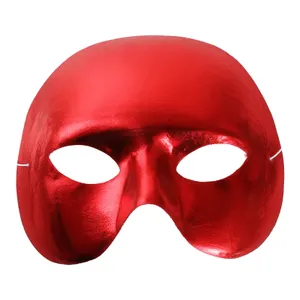 Red Half Face Phantom Mask