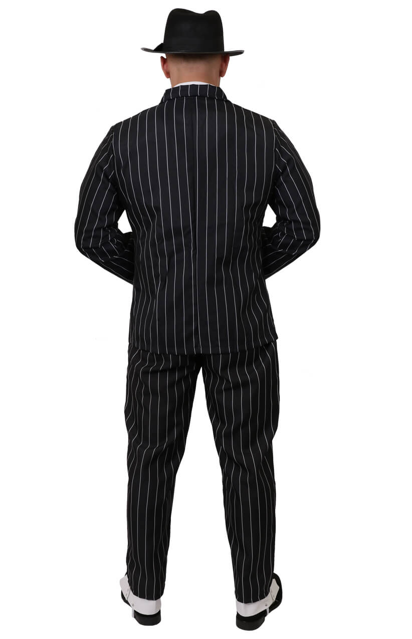 Pinstripe Suit - Back