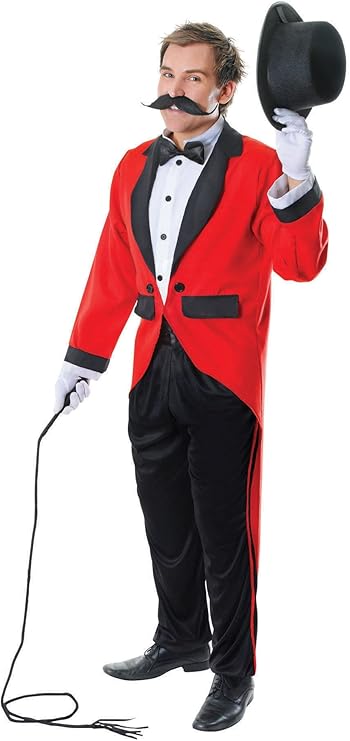 Adults Ringmaster Fancy Dress Costume