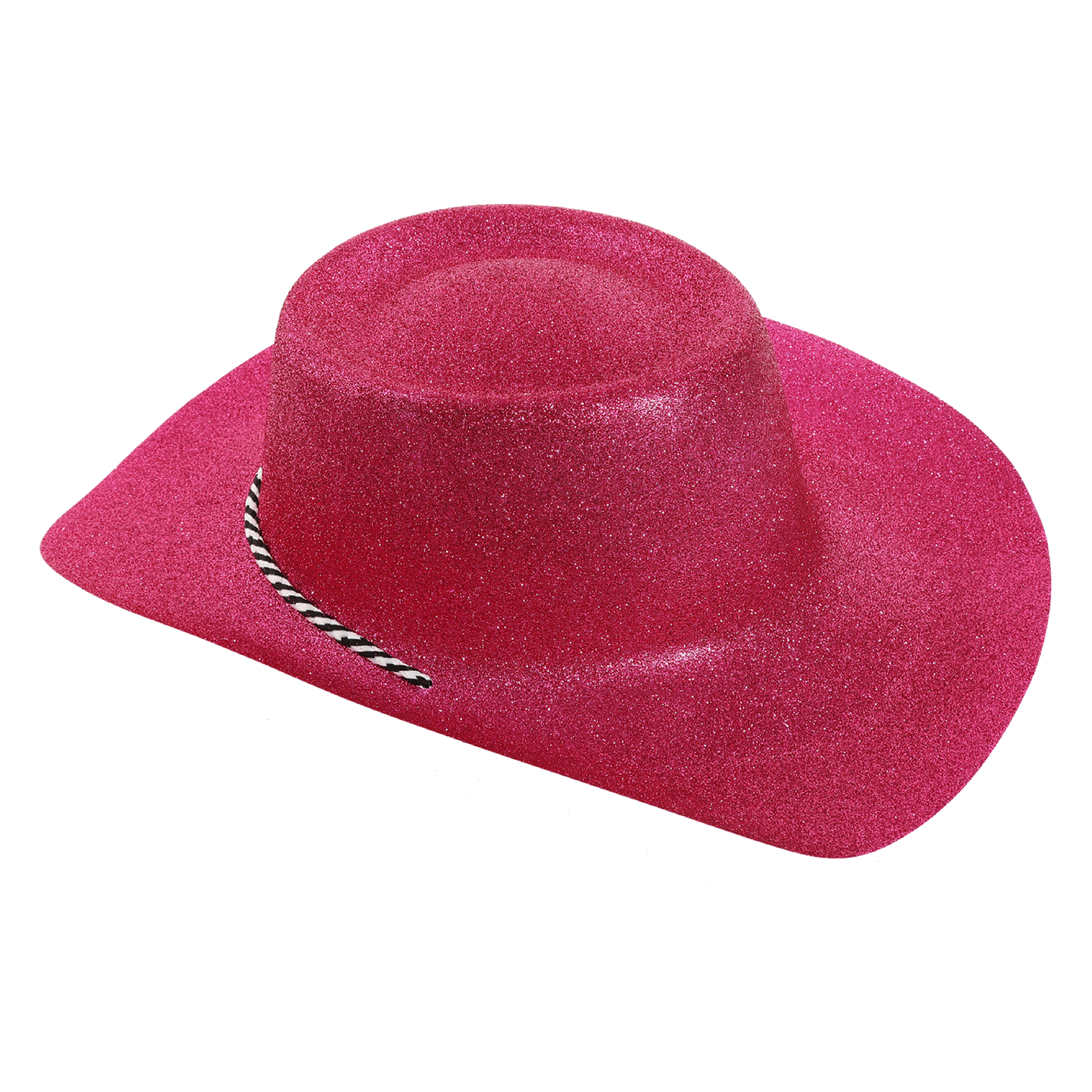 Pink Glitter Cowboy Hat