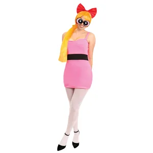 Official Licensed Blossom Powerpuff Girls Costume
