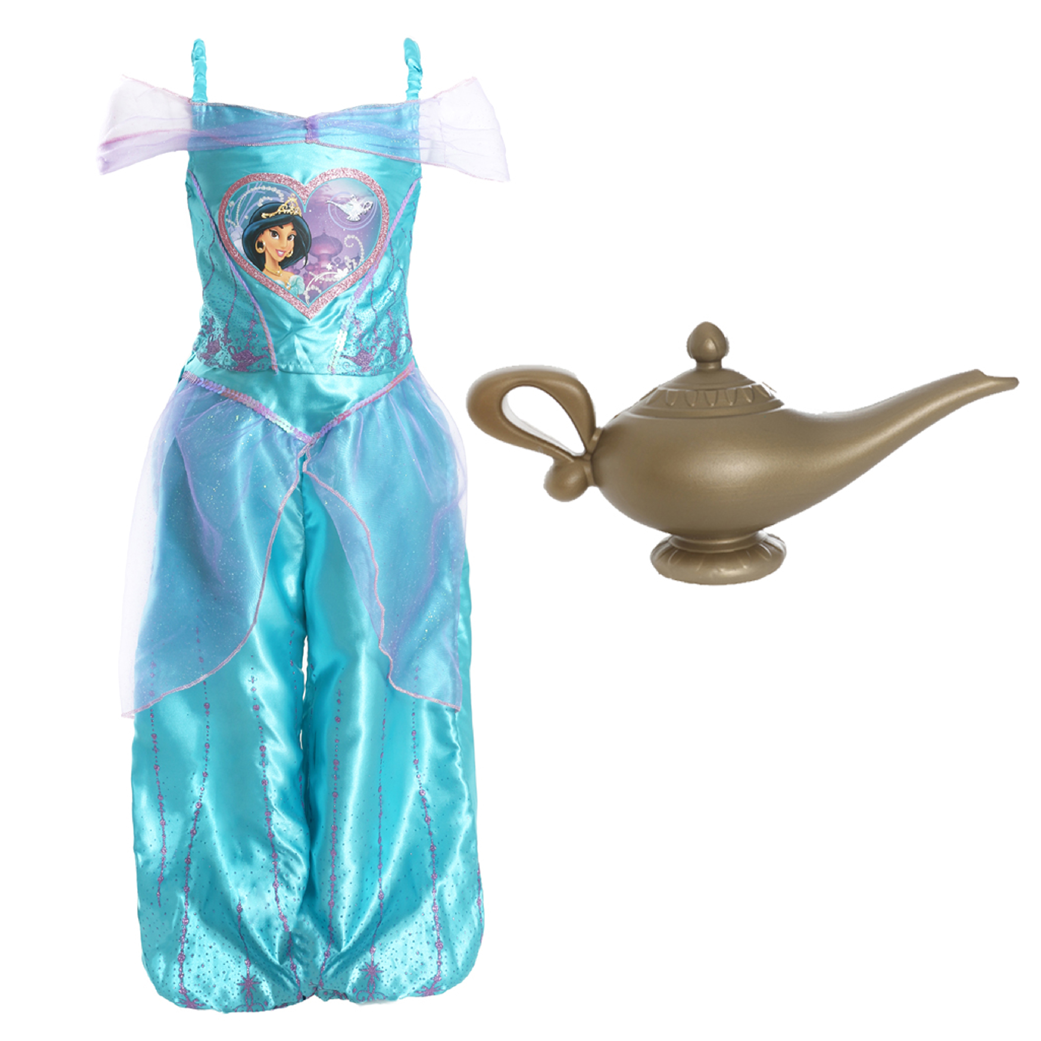 Princess Jasmine Costume with Lamp