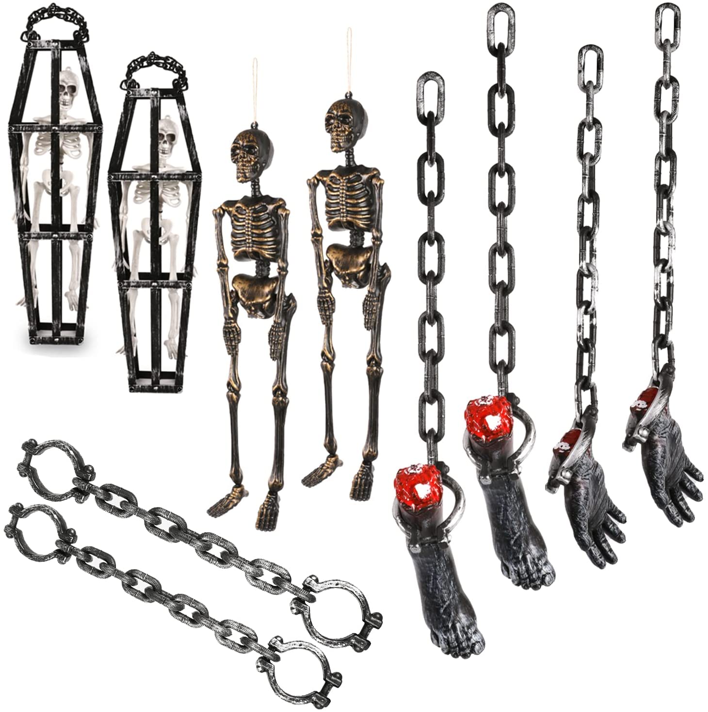 10 Piece Halloween Decoration Bundle