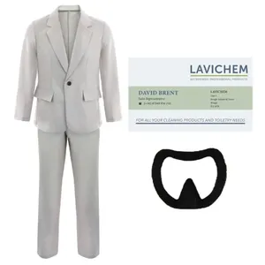 Adults Slough Office Manager Costume - with Business Card