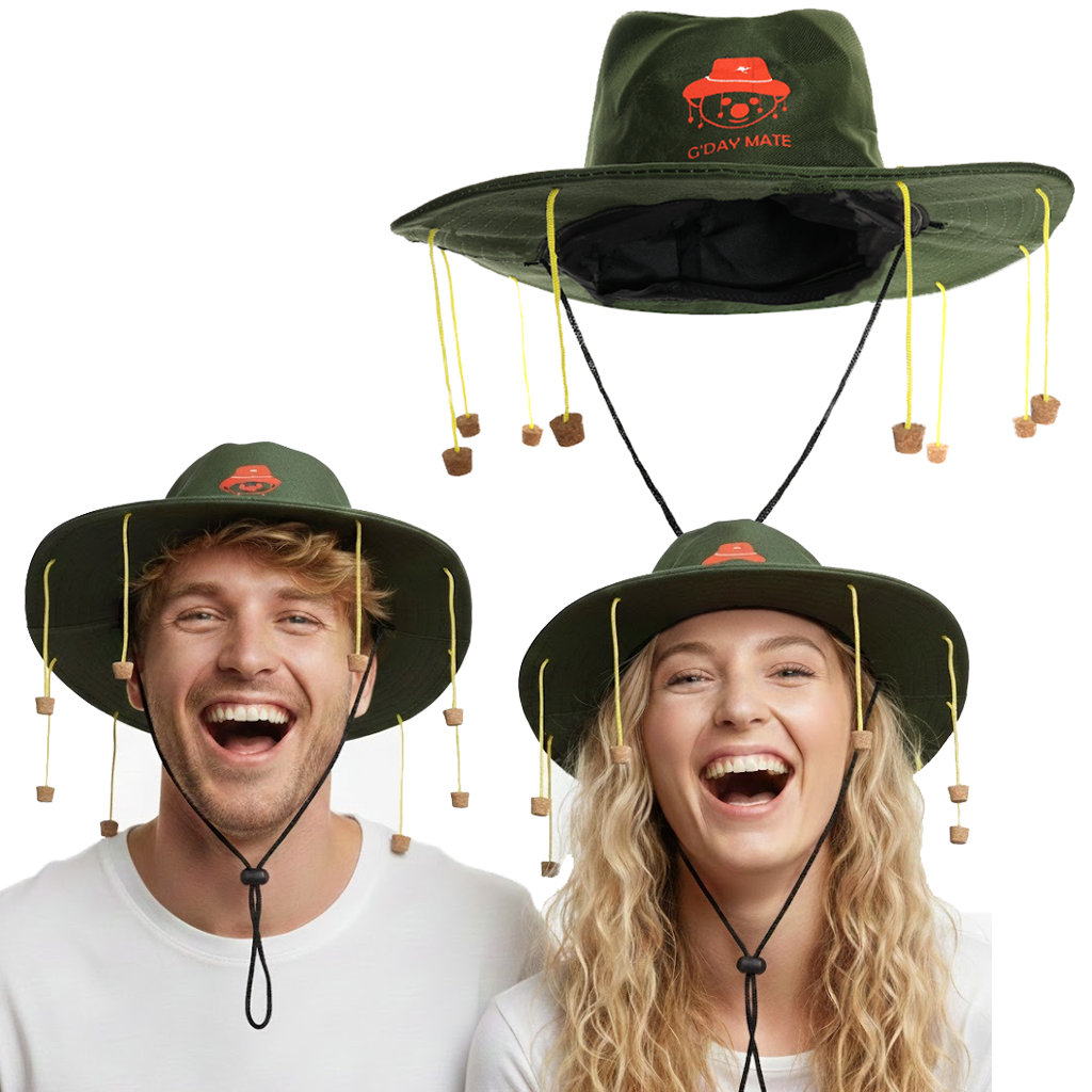 Australian Cork Hat | Koala Print | Australia Day Fancy Dress