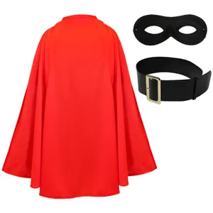 Adults Super Potato Costume Hero Set - Belt & Black Mask