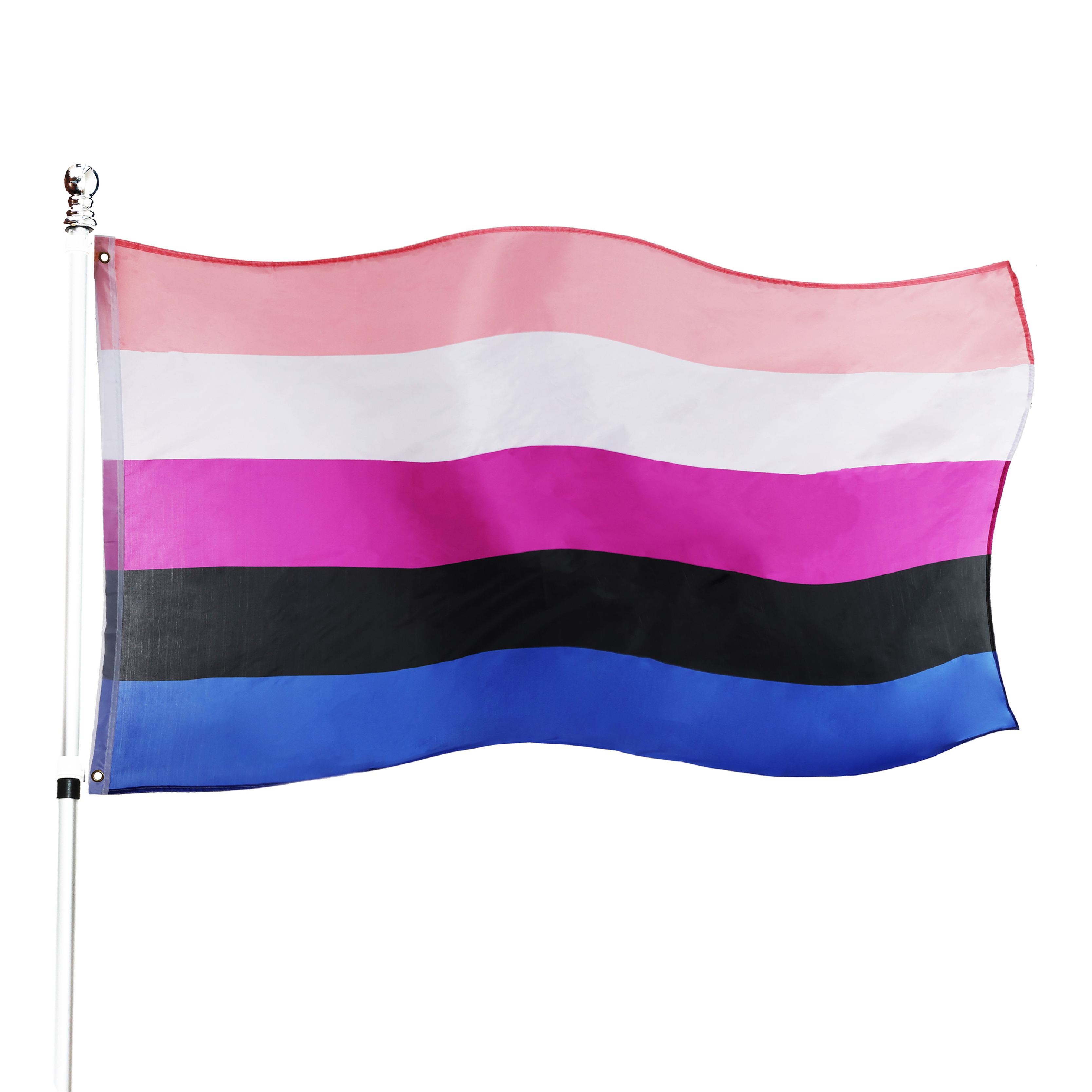 Large 5ft X 3ft Gender Fluid Flag
