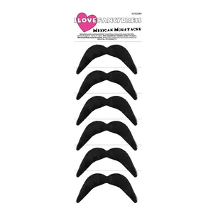 Pack of 6 Mexican Moustaches