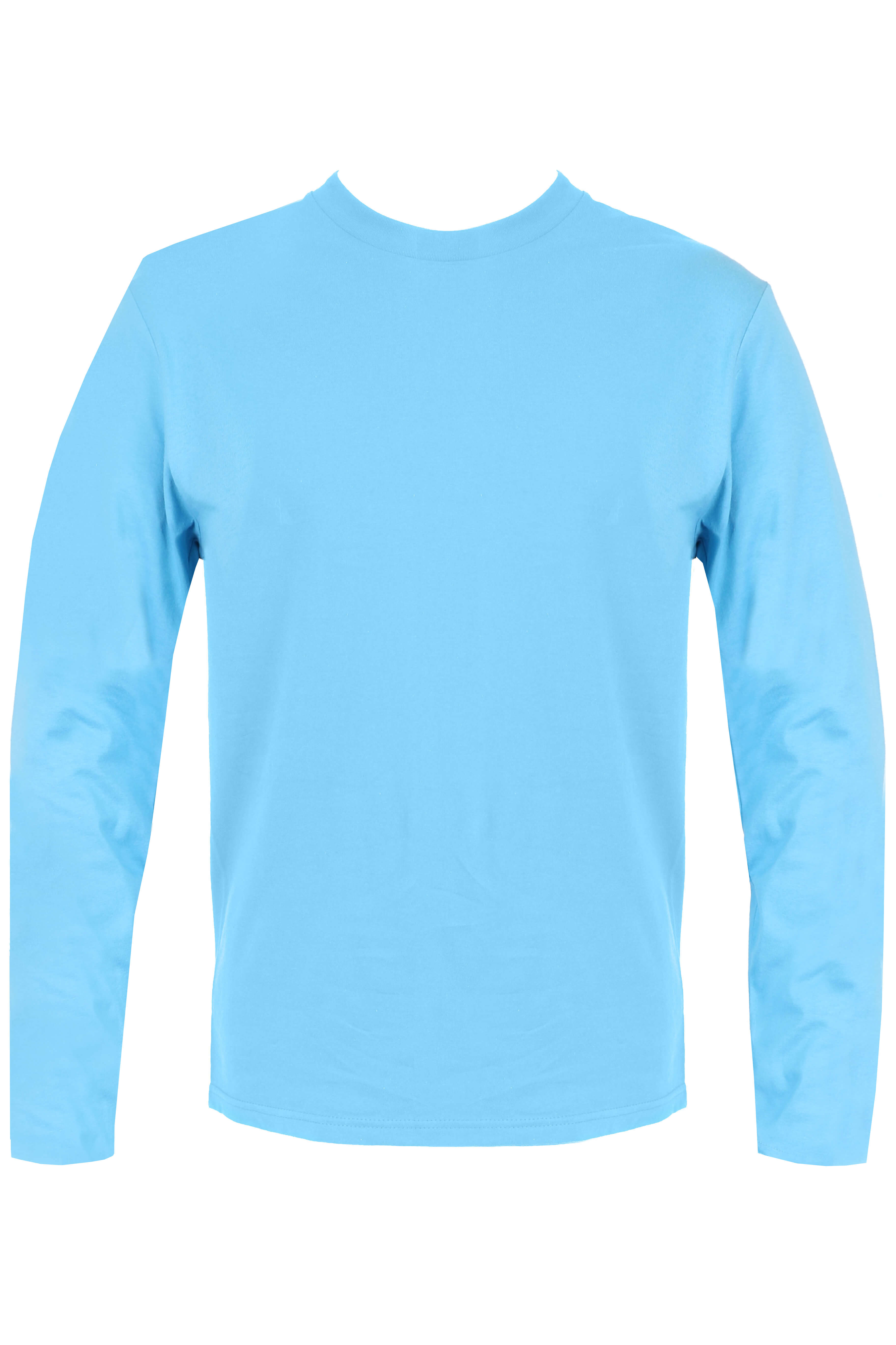 Adults Blue Long Sleeve Top