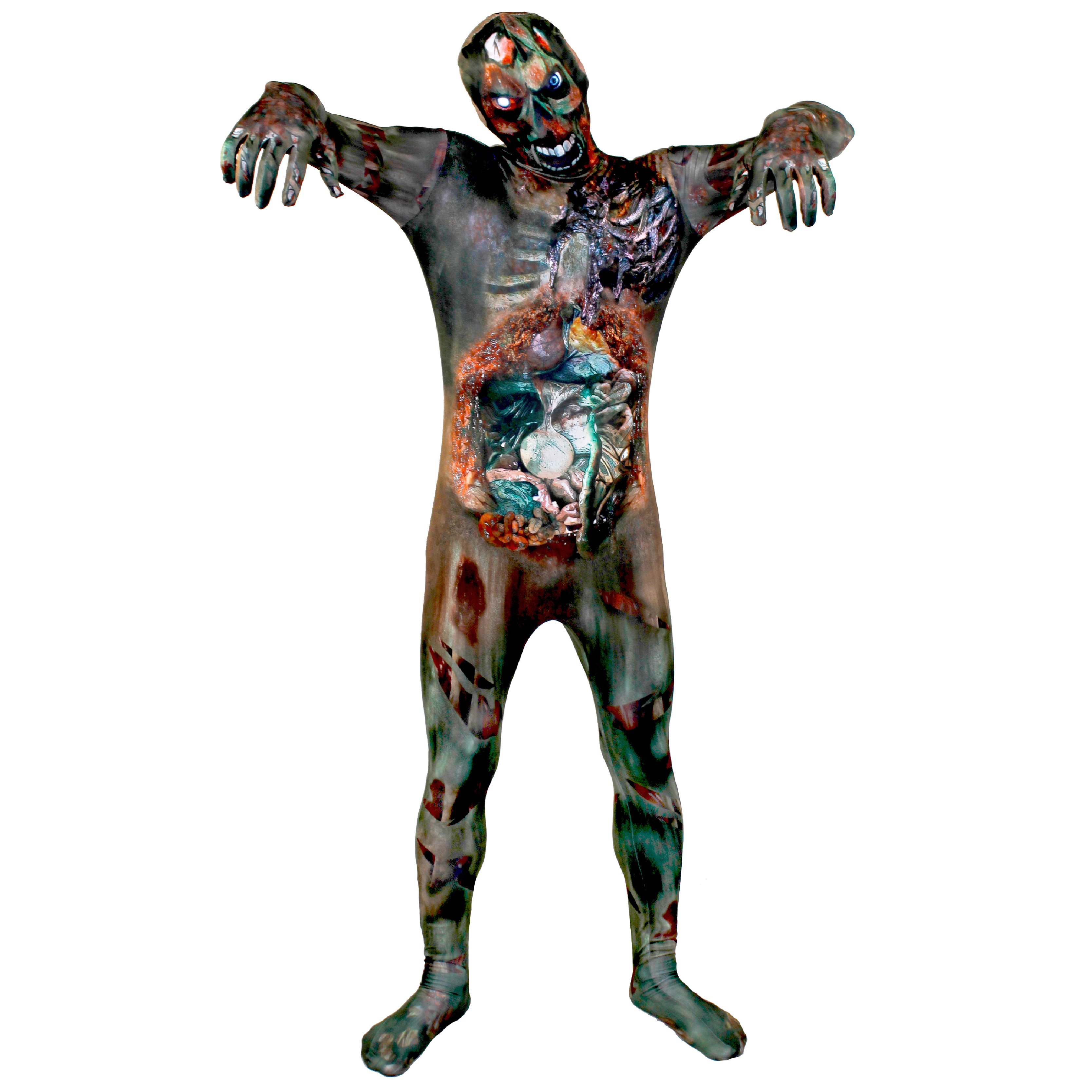 Adults Zombie Skinsuit Costume