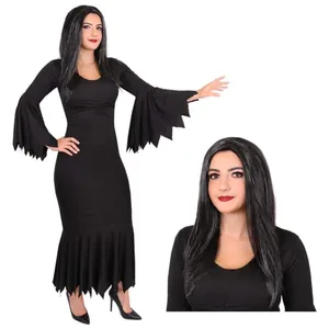 Ladies Gothic Mother Costume - Dress & Wig