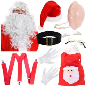 The Ultimate Santa Costume Set with Belt & Hat