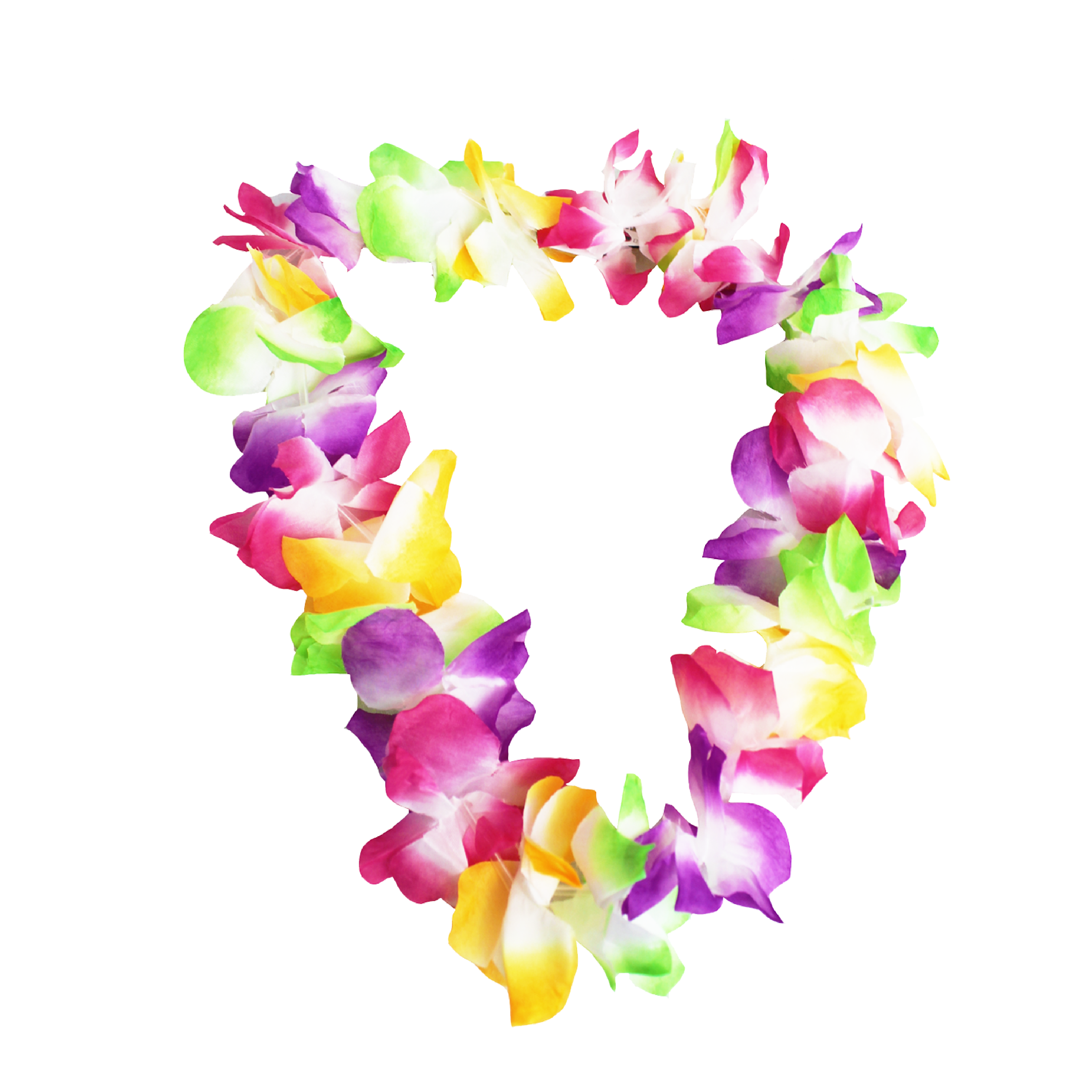 Multicoloured Hawaiian Lei