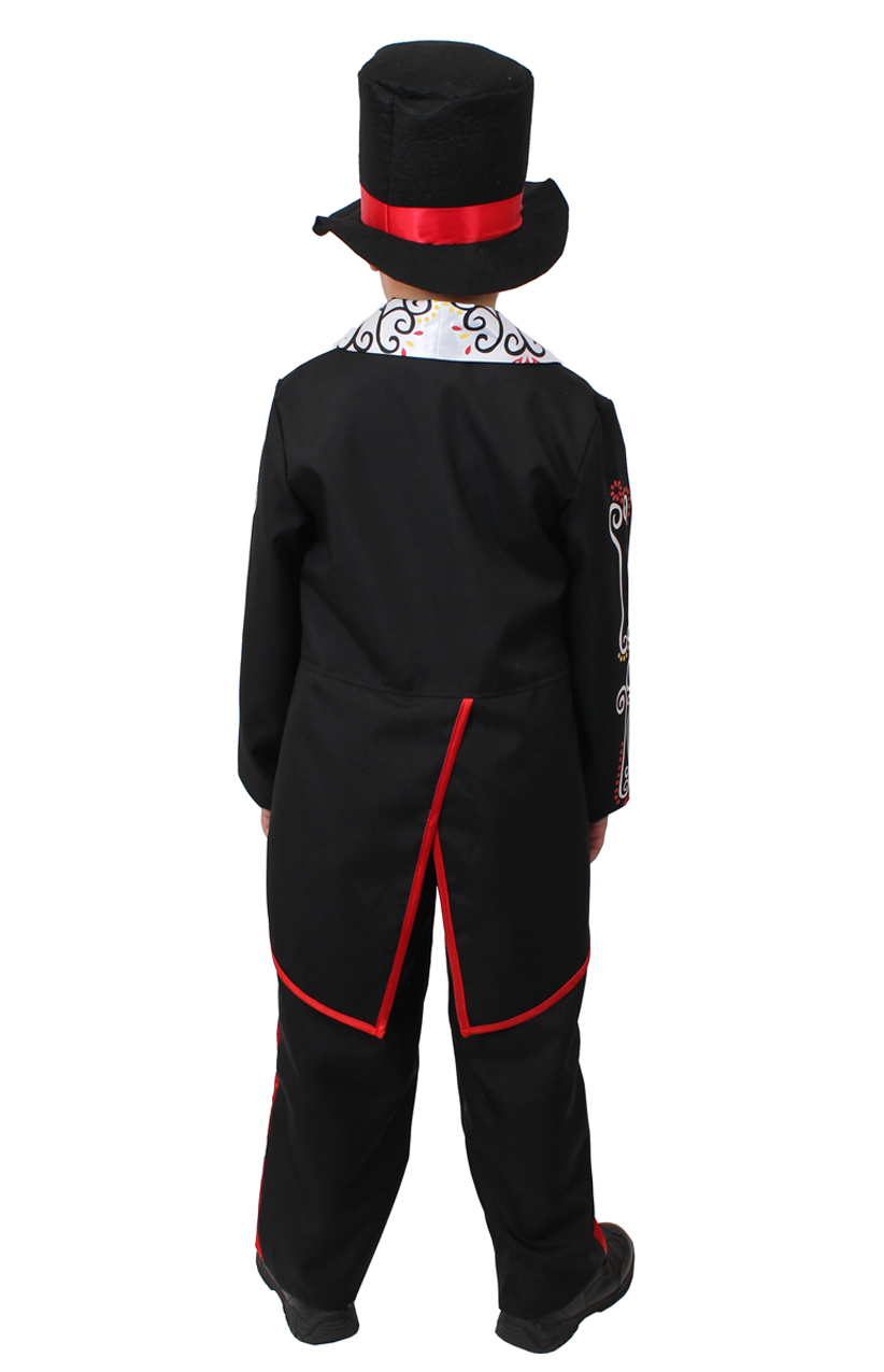boys day of the dead costume 3