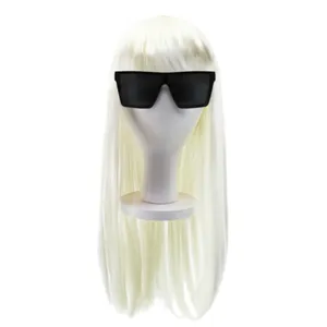Adults Gaga Accessory Set | 2 Pcs | Blonde Fringe Wig & Sunglasses
