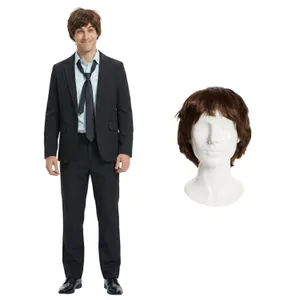 Men's Friday Night Annoying Brother Costume | 4 Pcs | Blazer, Trousers, Tie & Wig