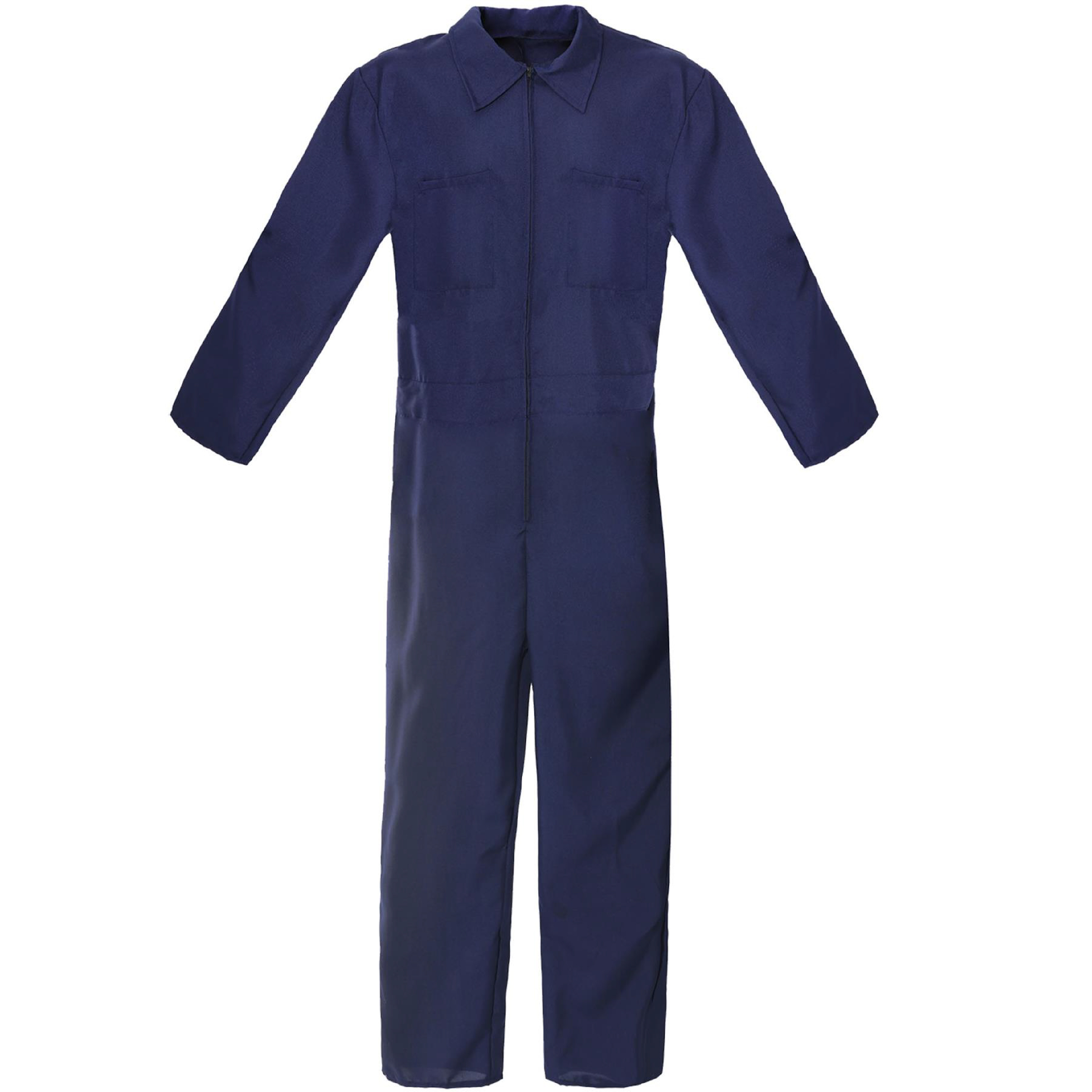 Adults Navy Blue Jumpsuit Costume