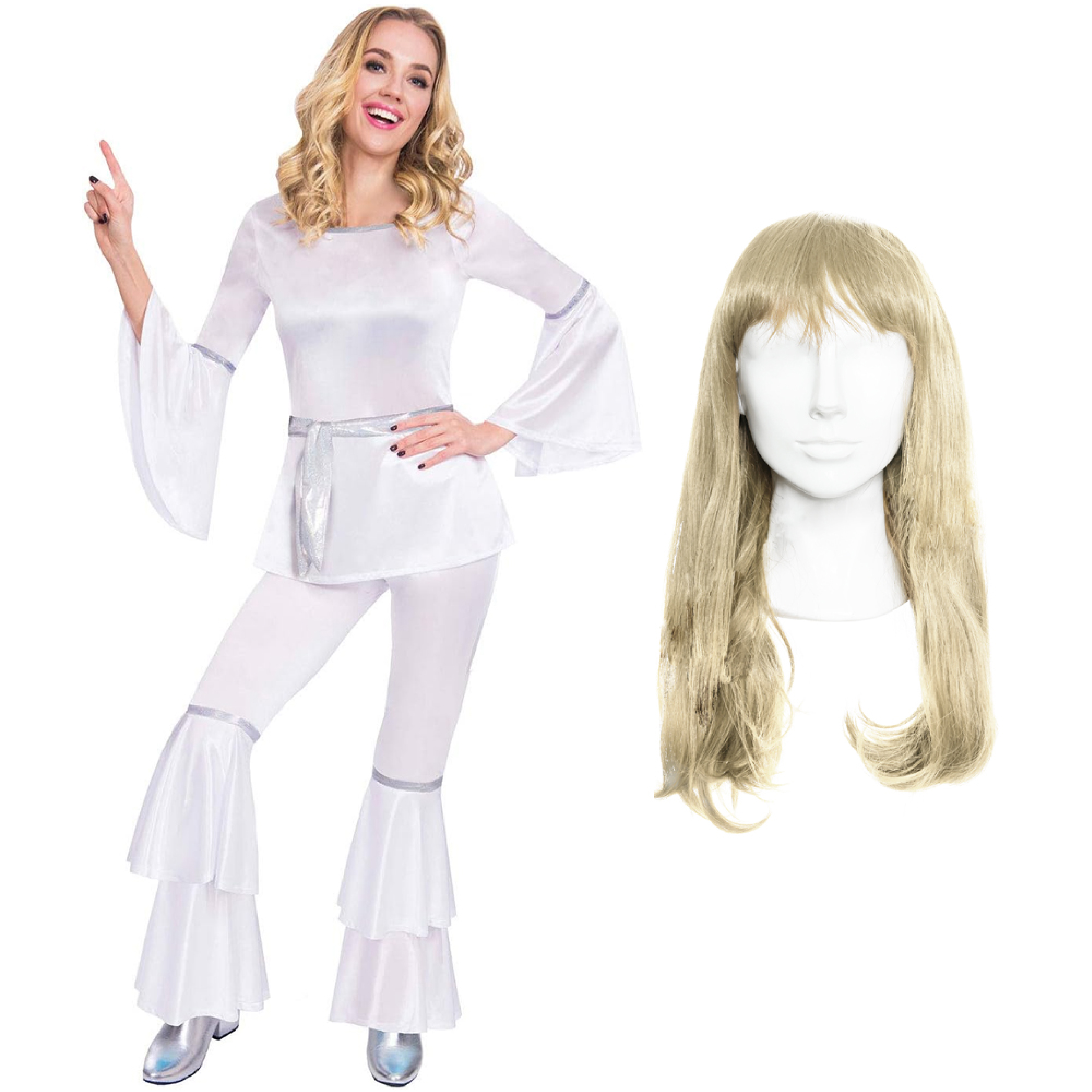 Ladies 70's Abba Inspired Dancing Diva Costume