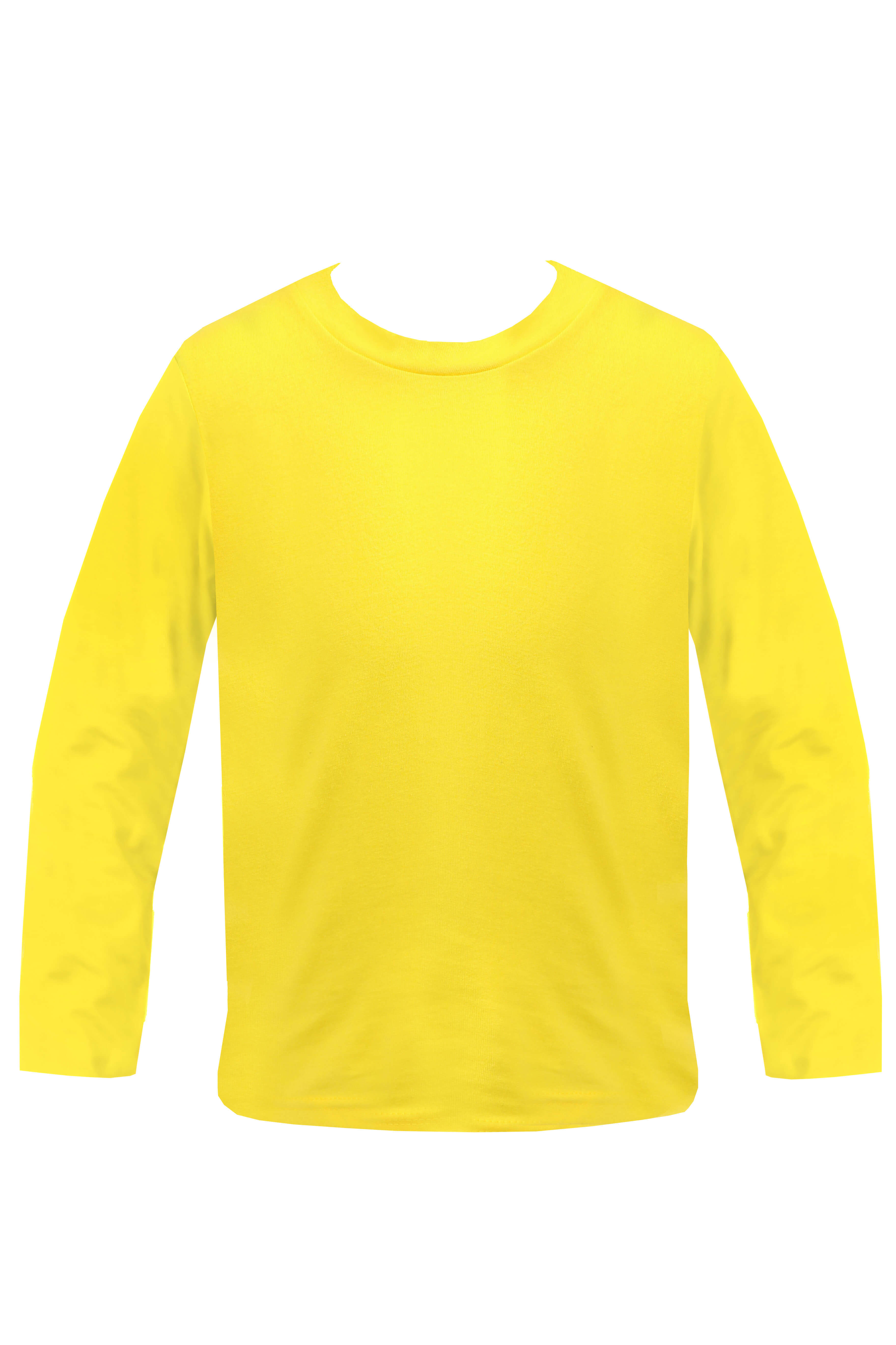Childs Yellow Long Sleeve Top
