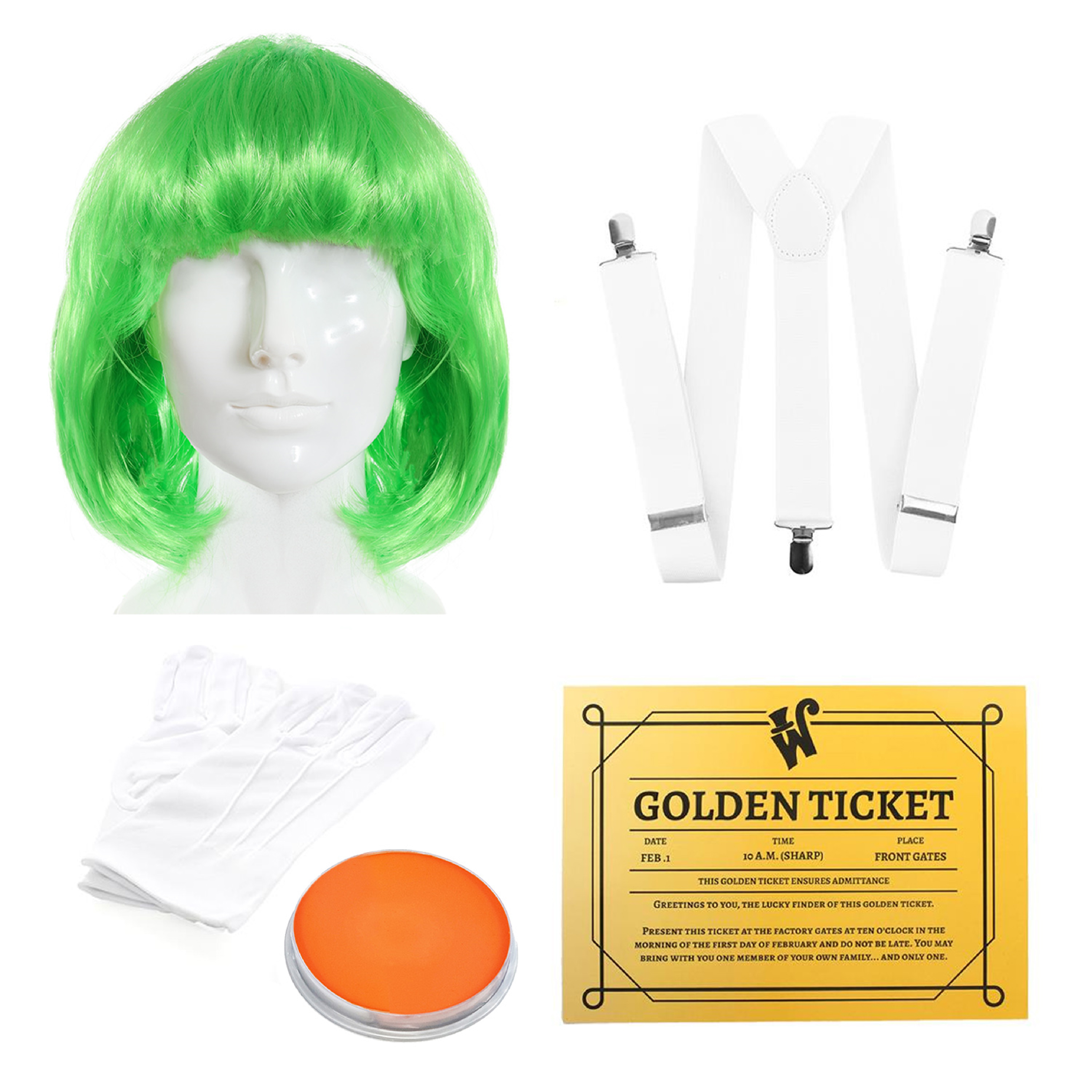 Ladies Factory Worker Accessory Set