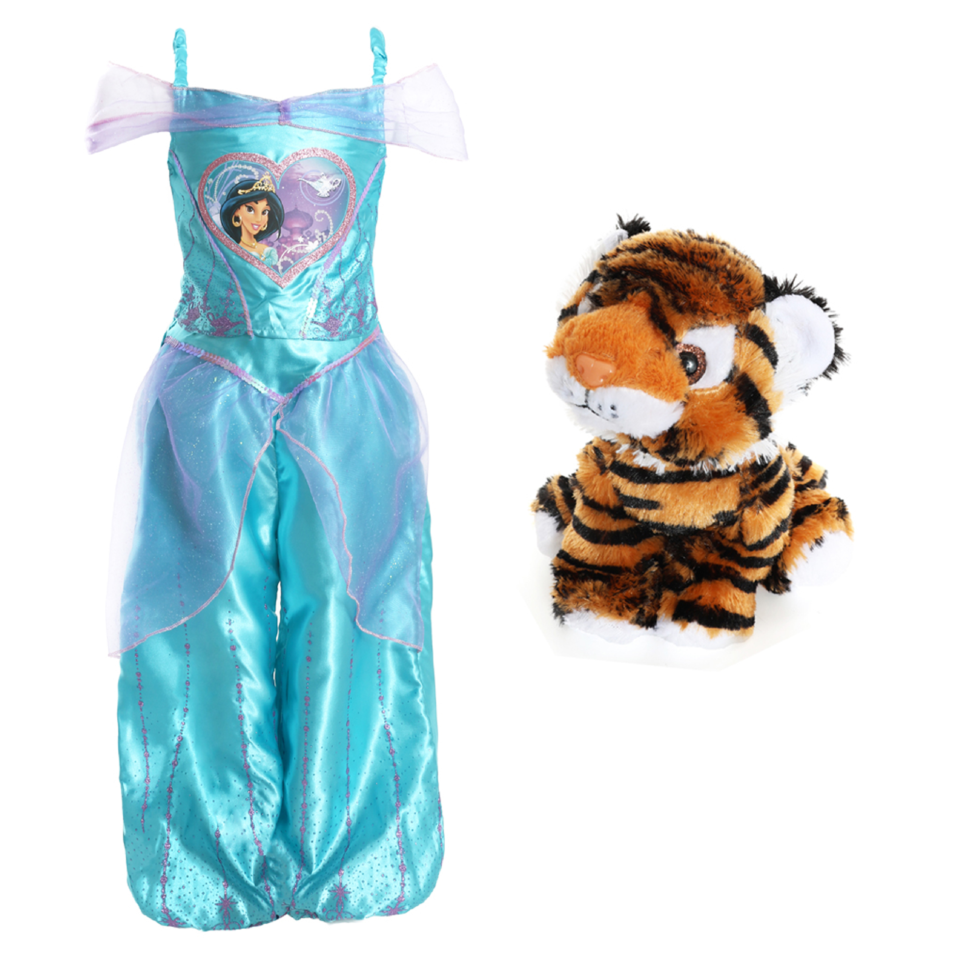 Princess Jasmine Costume with Tiger