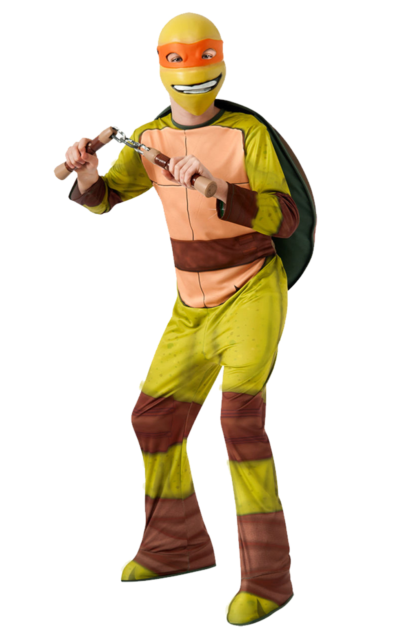 Kids Teenage Mutant Ninja Turtles Animated Michelangelo Fancy Dress