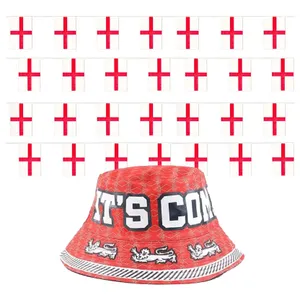 England Supporters Set - Bucket Hat & Bunting