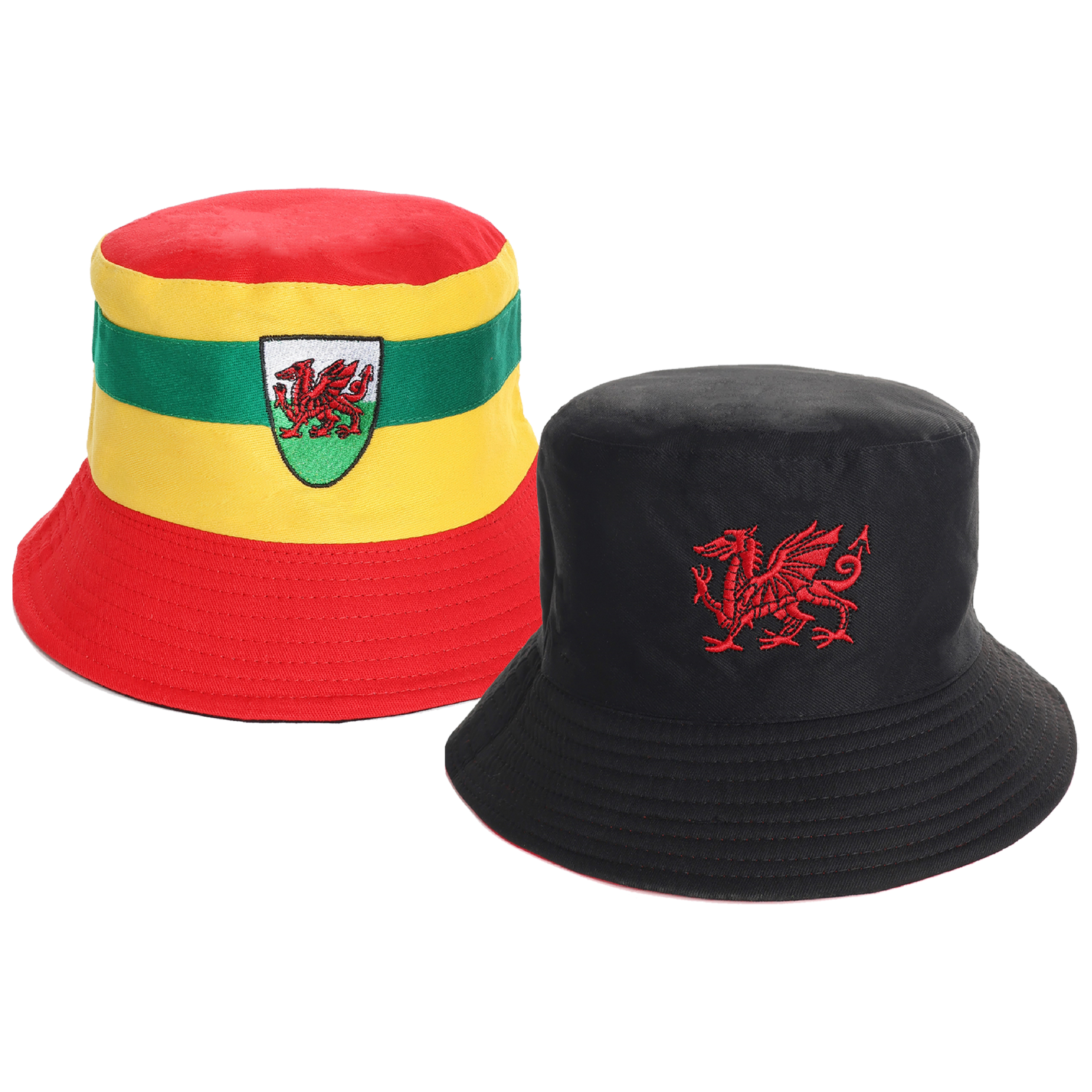 Reversible Welsh Bucket Hat - 60cm