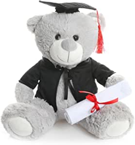 Graduation Teddy Bear 9” / 23 cm - Gift for Her Him