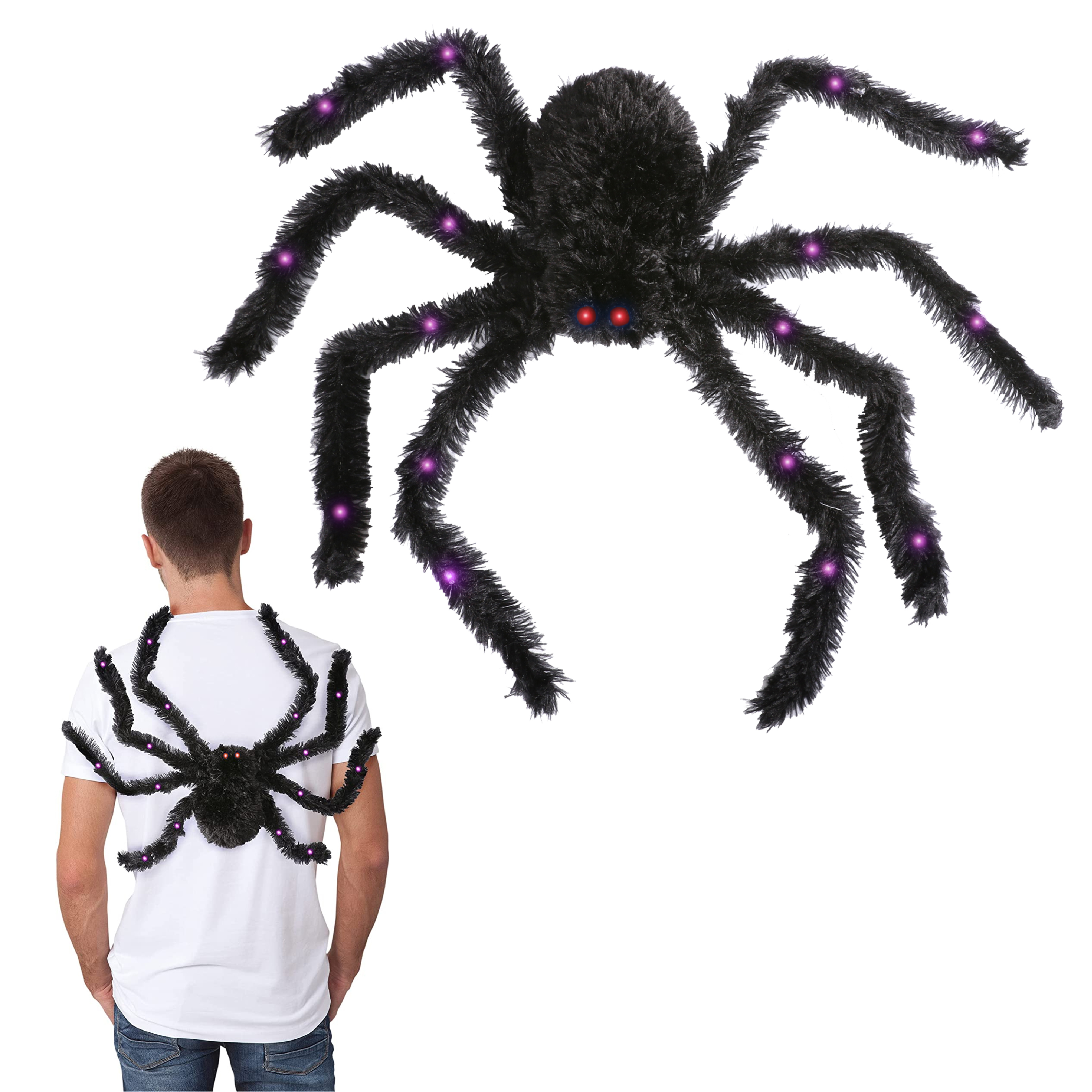 Animatronic Walking Spider 71cm 28" Halloween Decoration