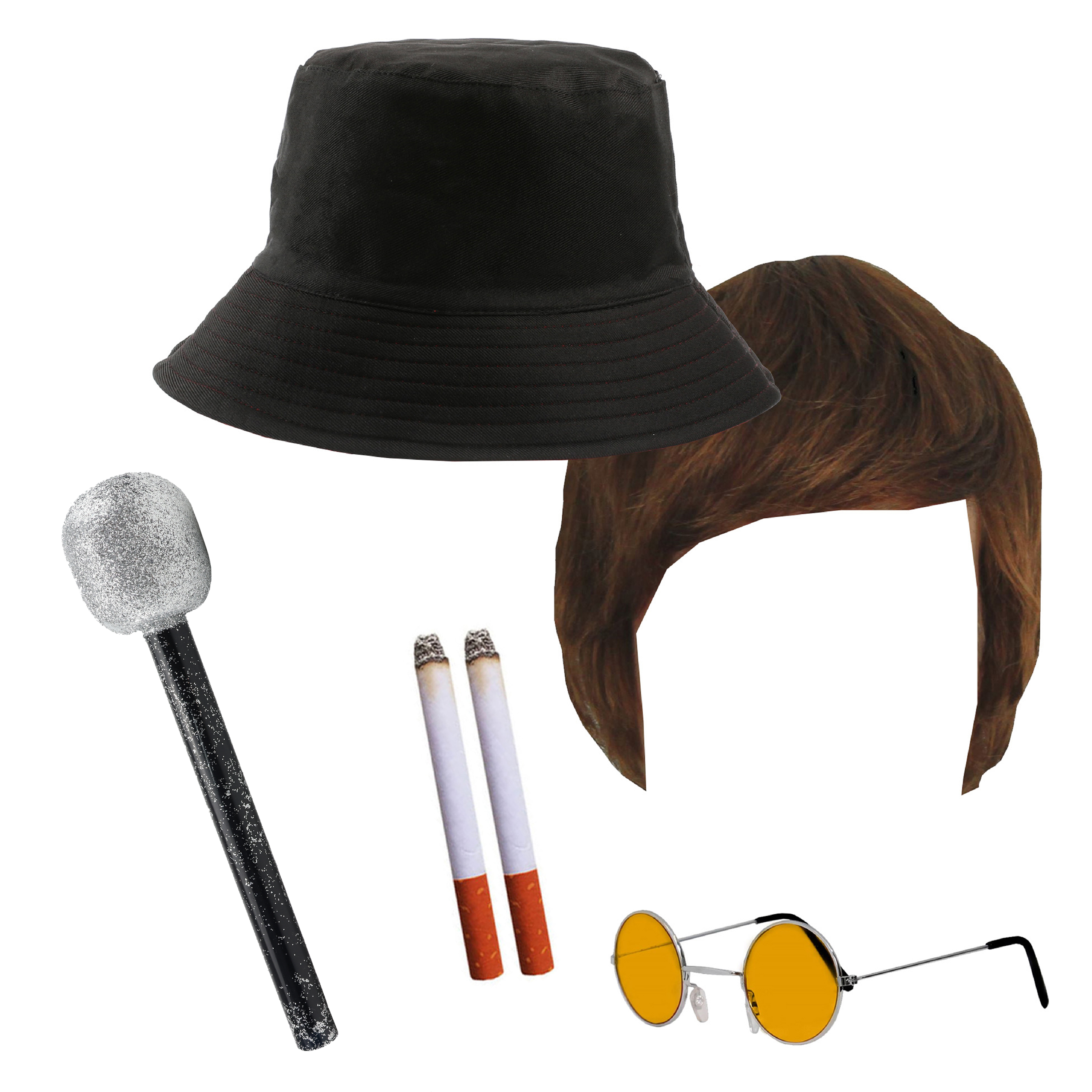 Liam Gallagher Inspired Costume Set 5pc + Mic