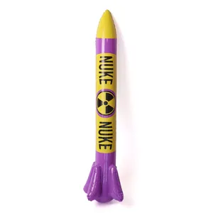 Inflatable Nuke – 90cm Purple & Yellow Inflatable