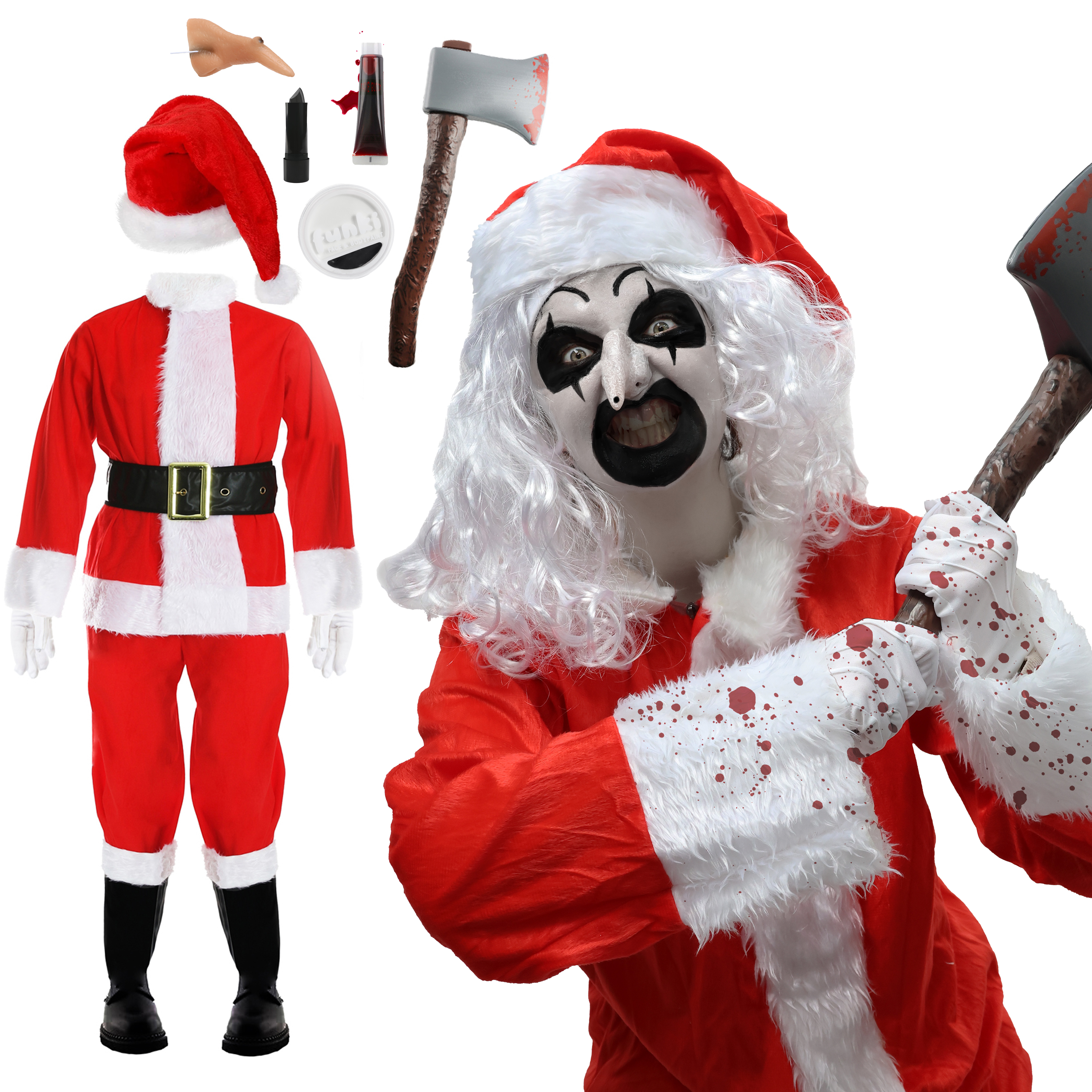 Adults Terrifying Clown Costume