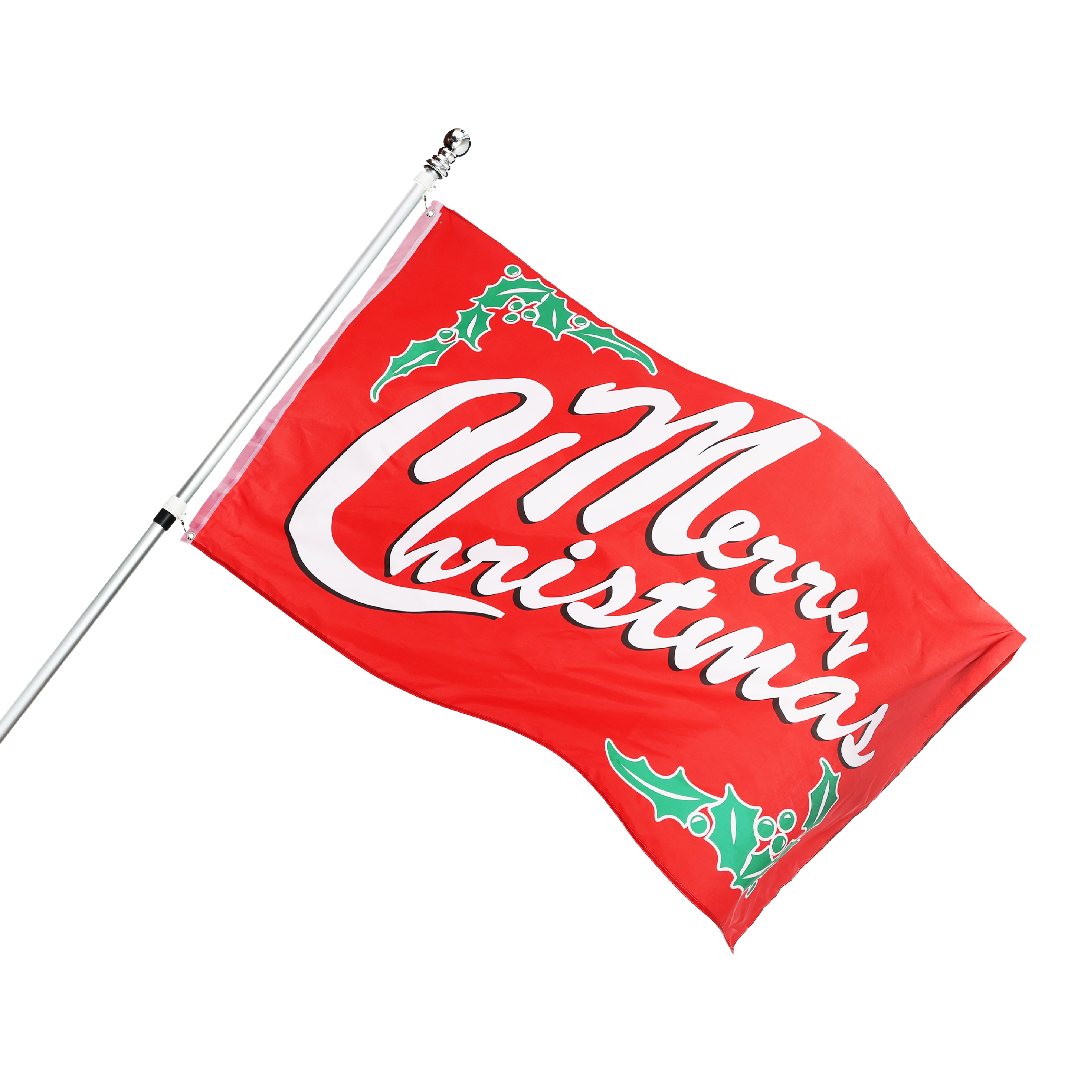 Large 5ft X 3ft Merry Christmas Flag