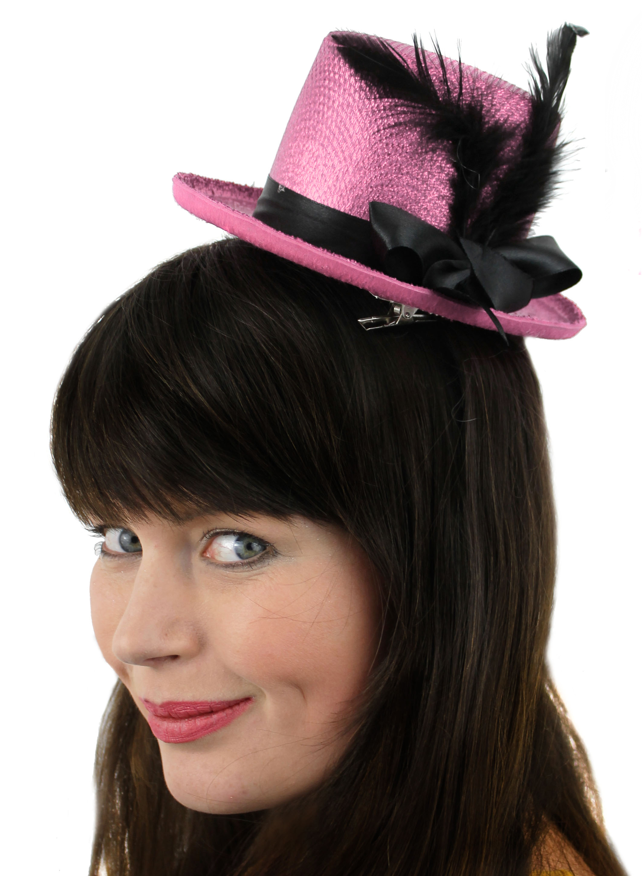 HH22460P - PINK FASCINATOR HAT
