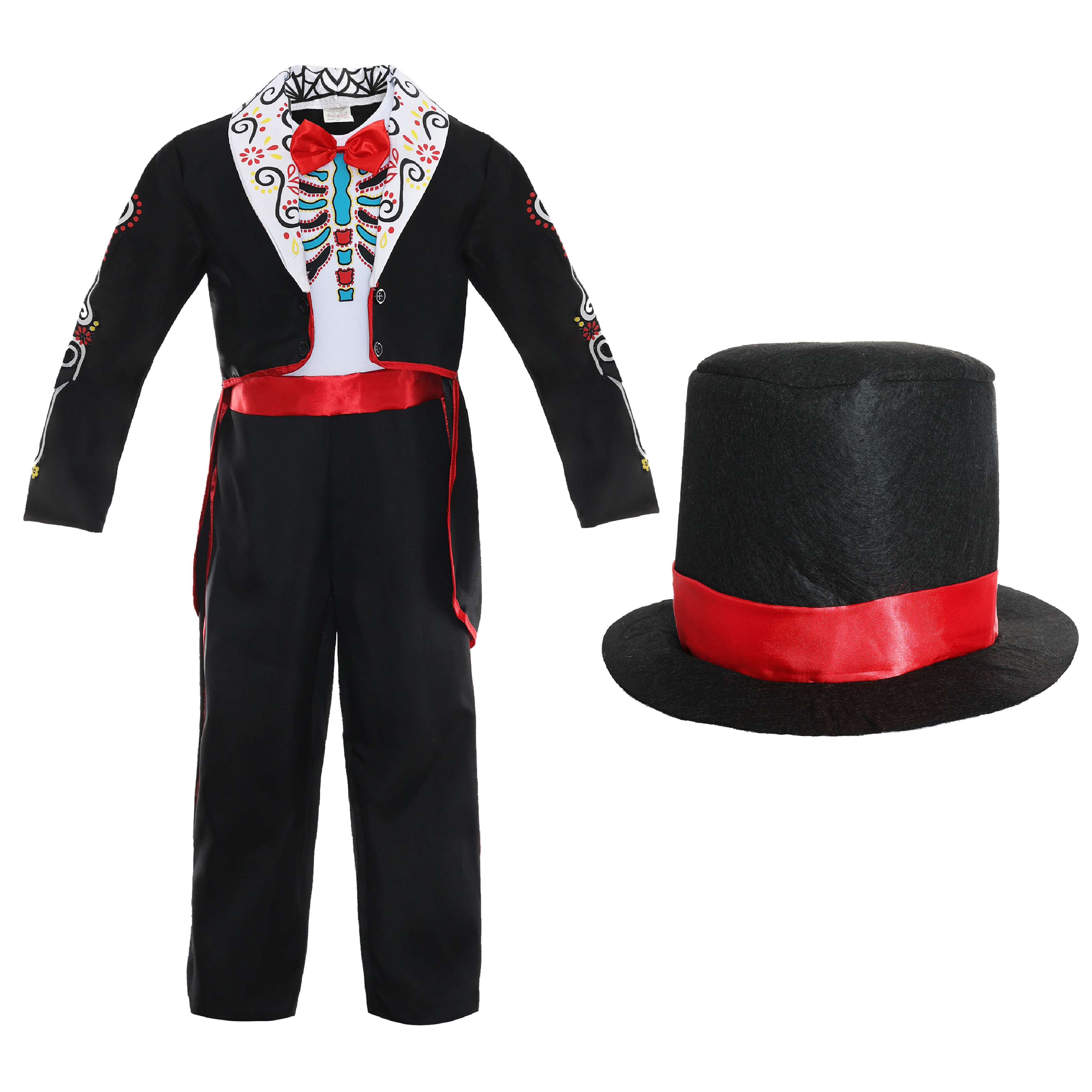 Boys Day of the Dead Costume