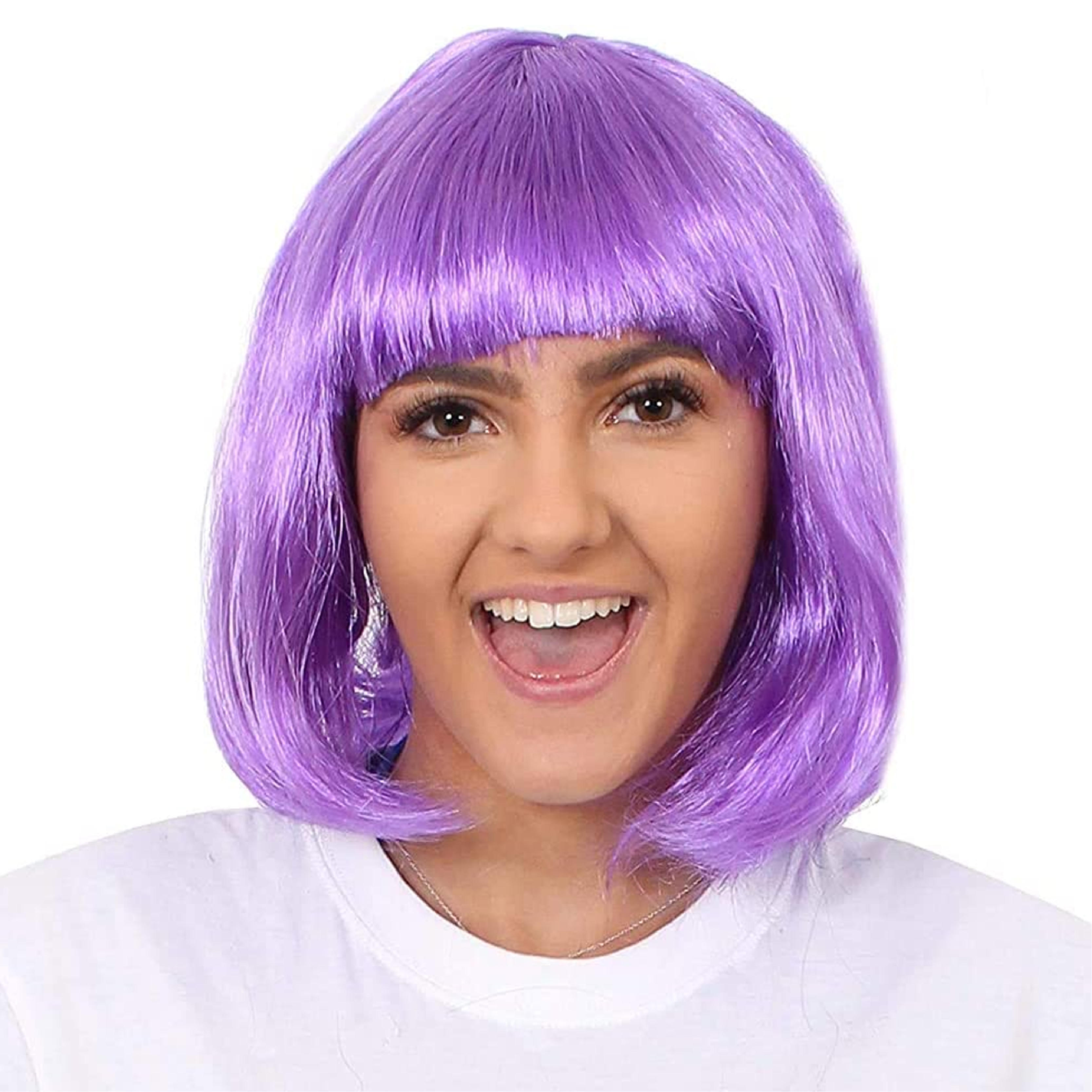 Dark Purple Bob Wig