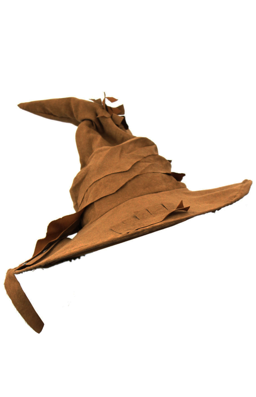 Brown Tatty Wizard Hat