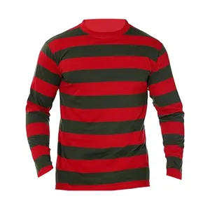 Adults Iconic Red & Green Striped Top