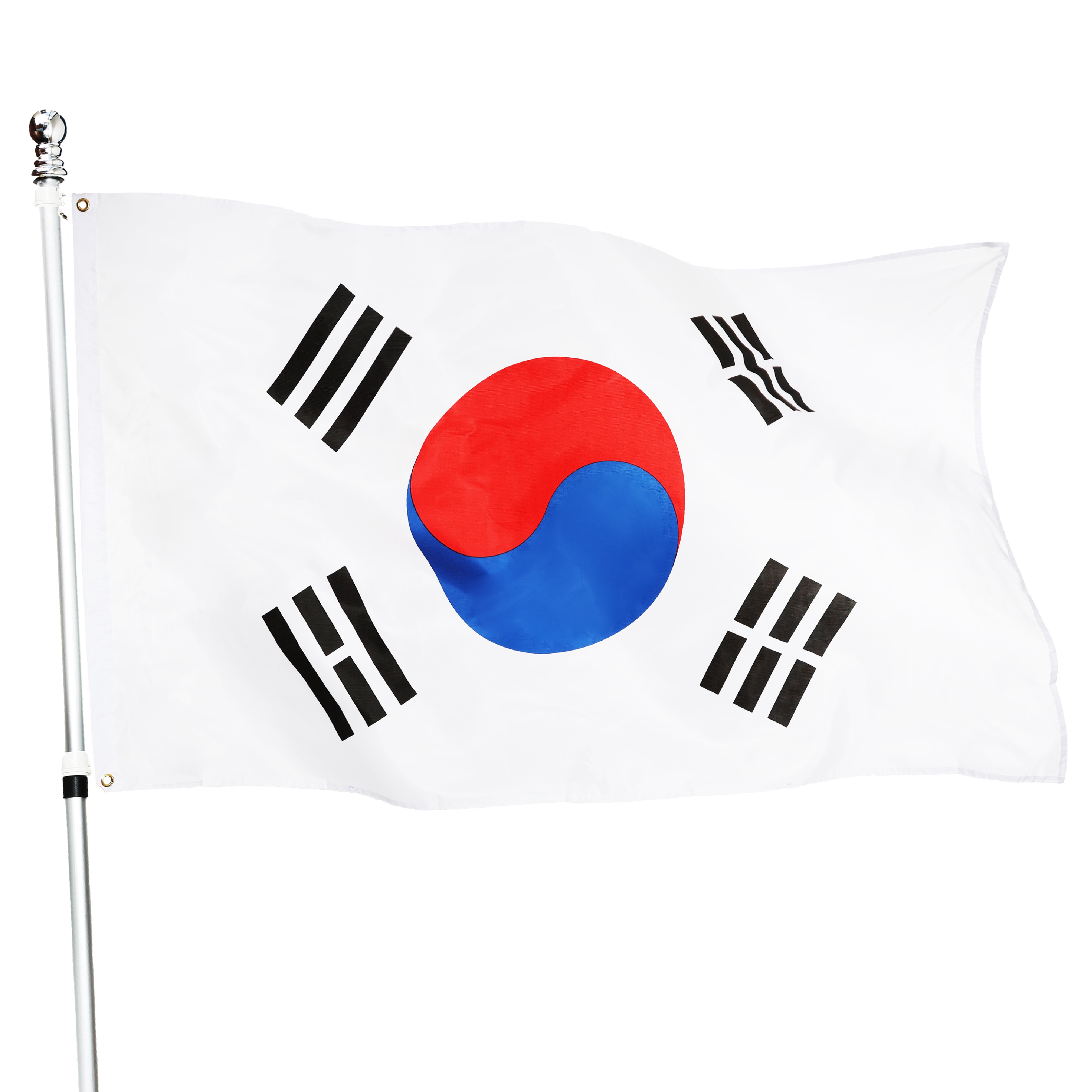 Large 5ft X 3ft South Korea Flag