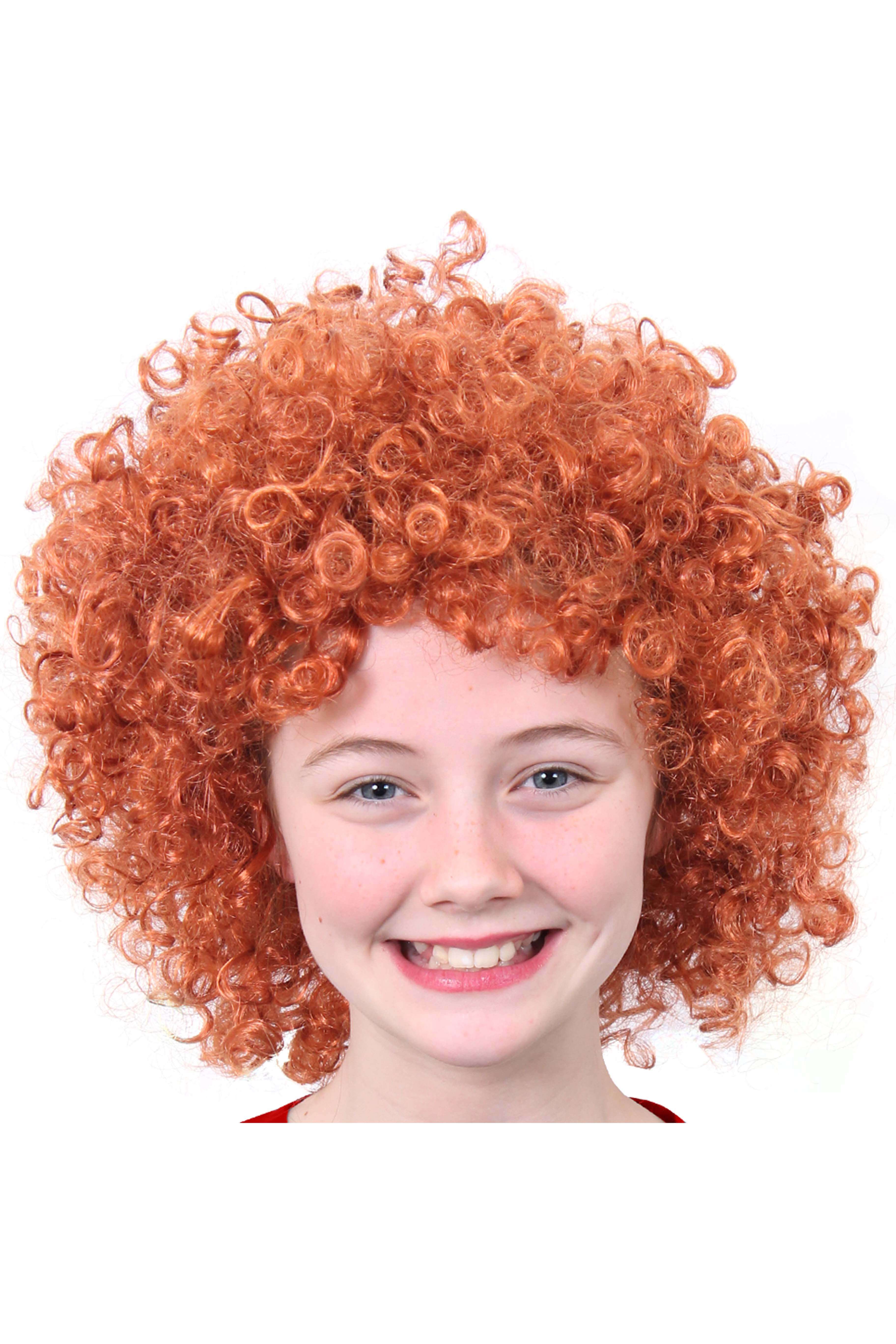 Childs Ginger Afro Wig