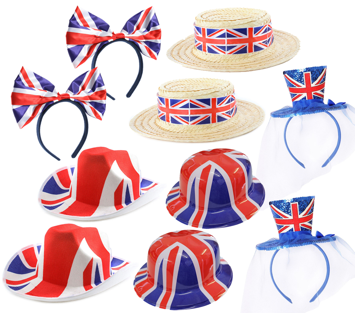 Union Jack Hat 10 Pack Set !