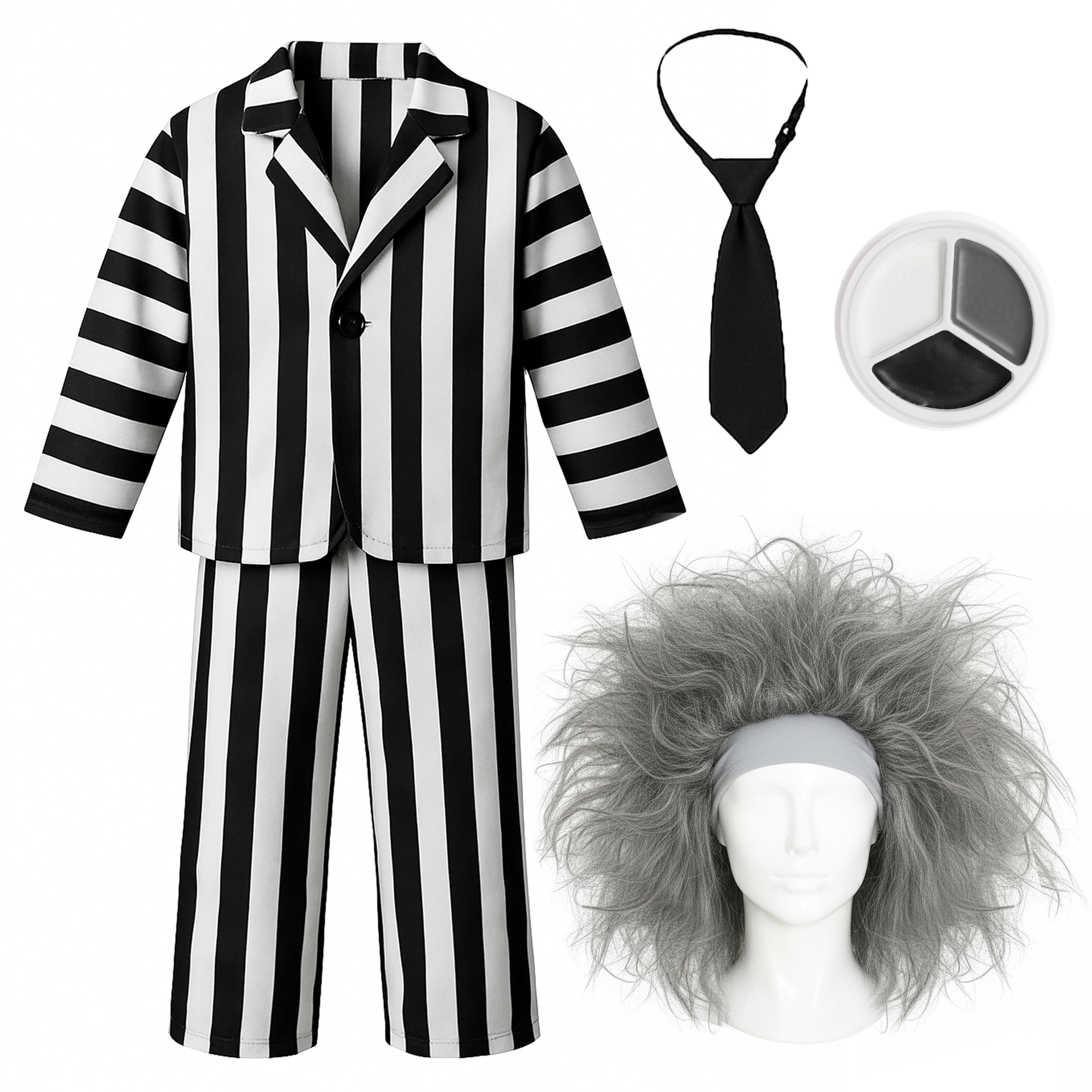 Childs Crazy Ghost Costume