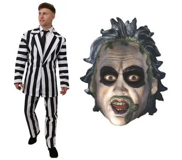 Crazy Ghost Man Costume