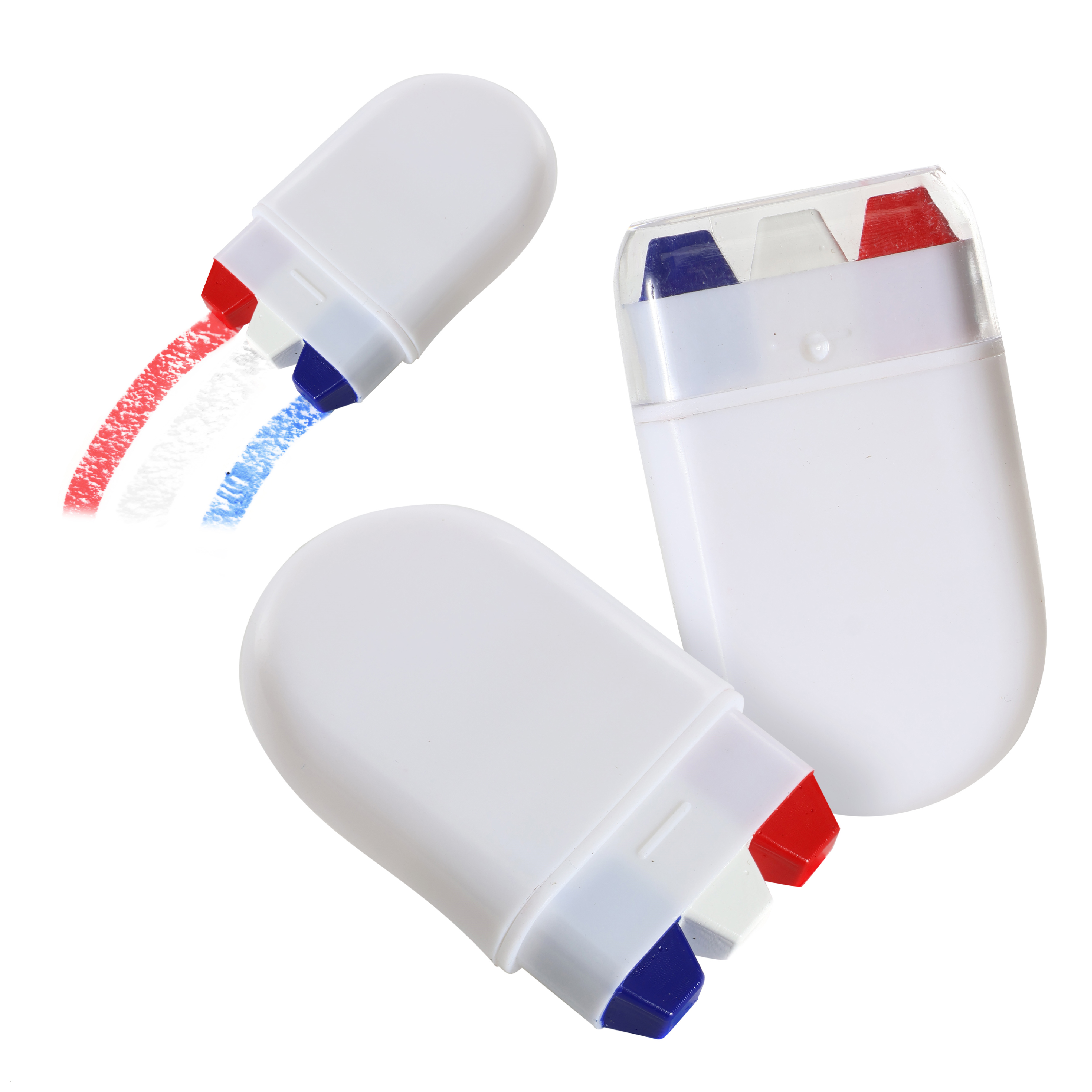 Red, White & Blue France/ Netherlands Face Paint Stick